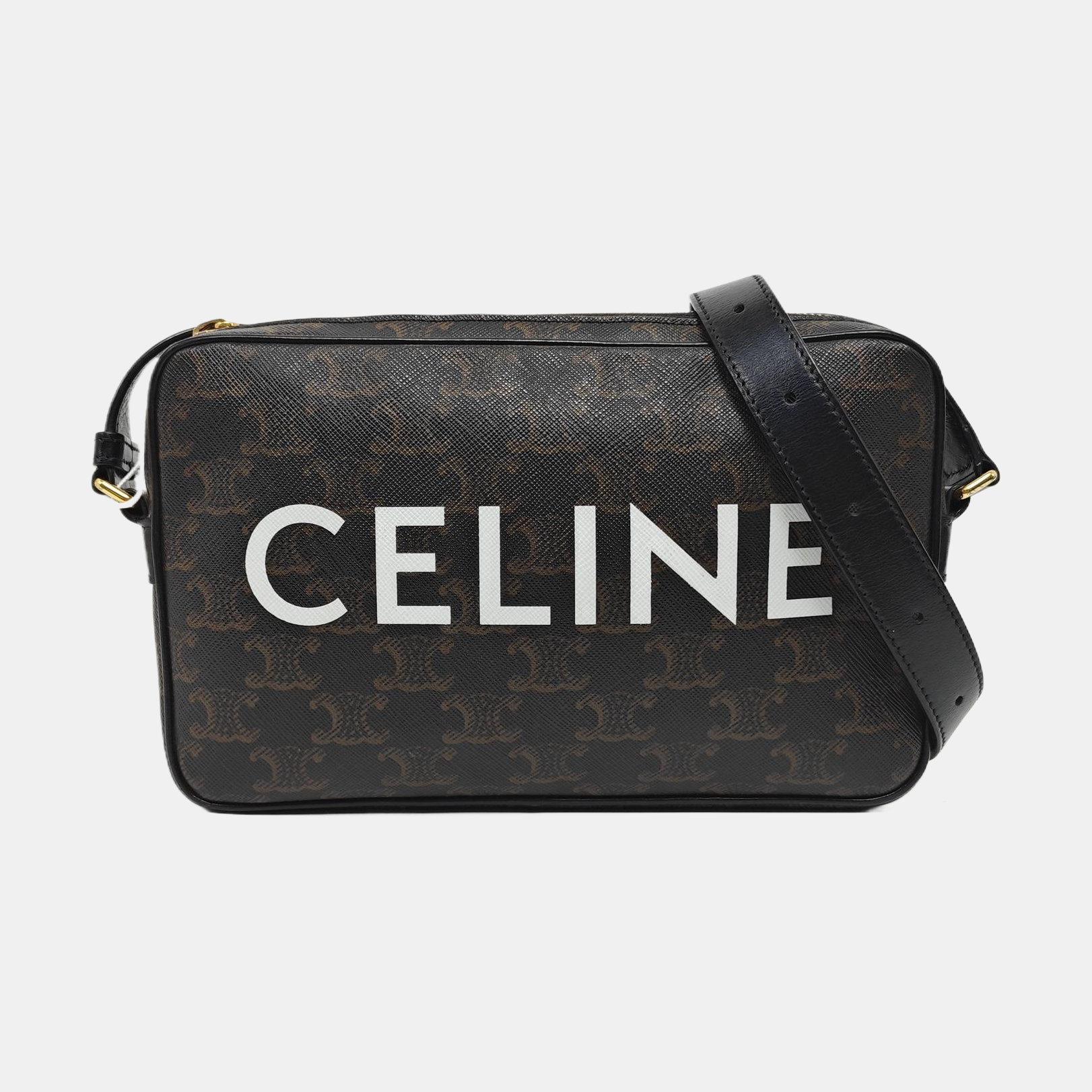 TRIOMPHE Medium Coated Canvas Black