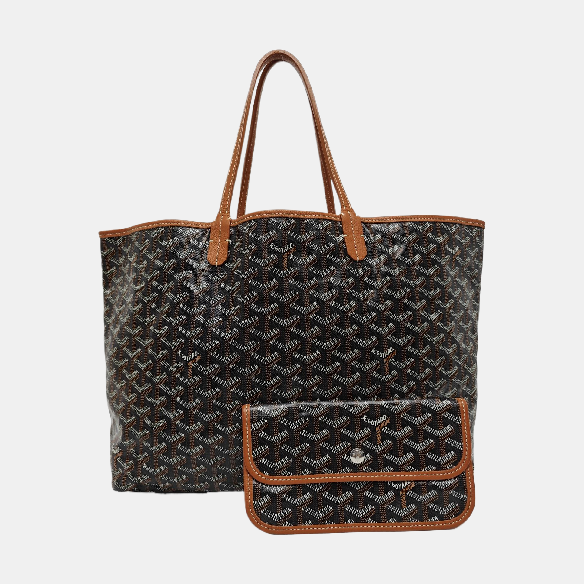 Saint Louis PM Coated Canvas Black