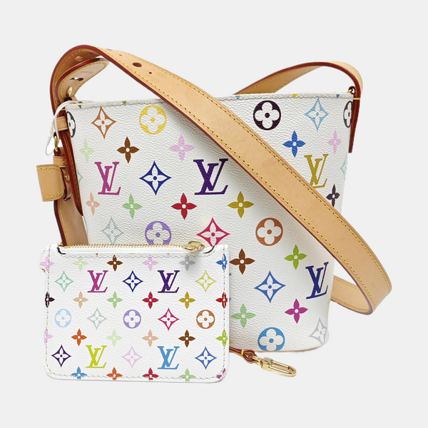 LV × TM ALL IN BB Monogram Coated Canvas White
