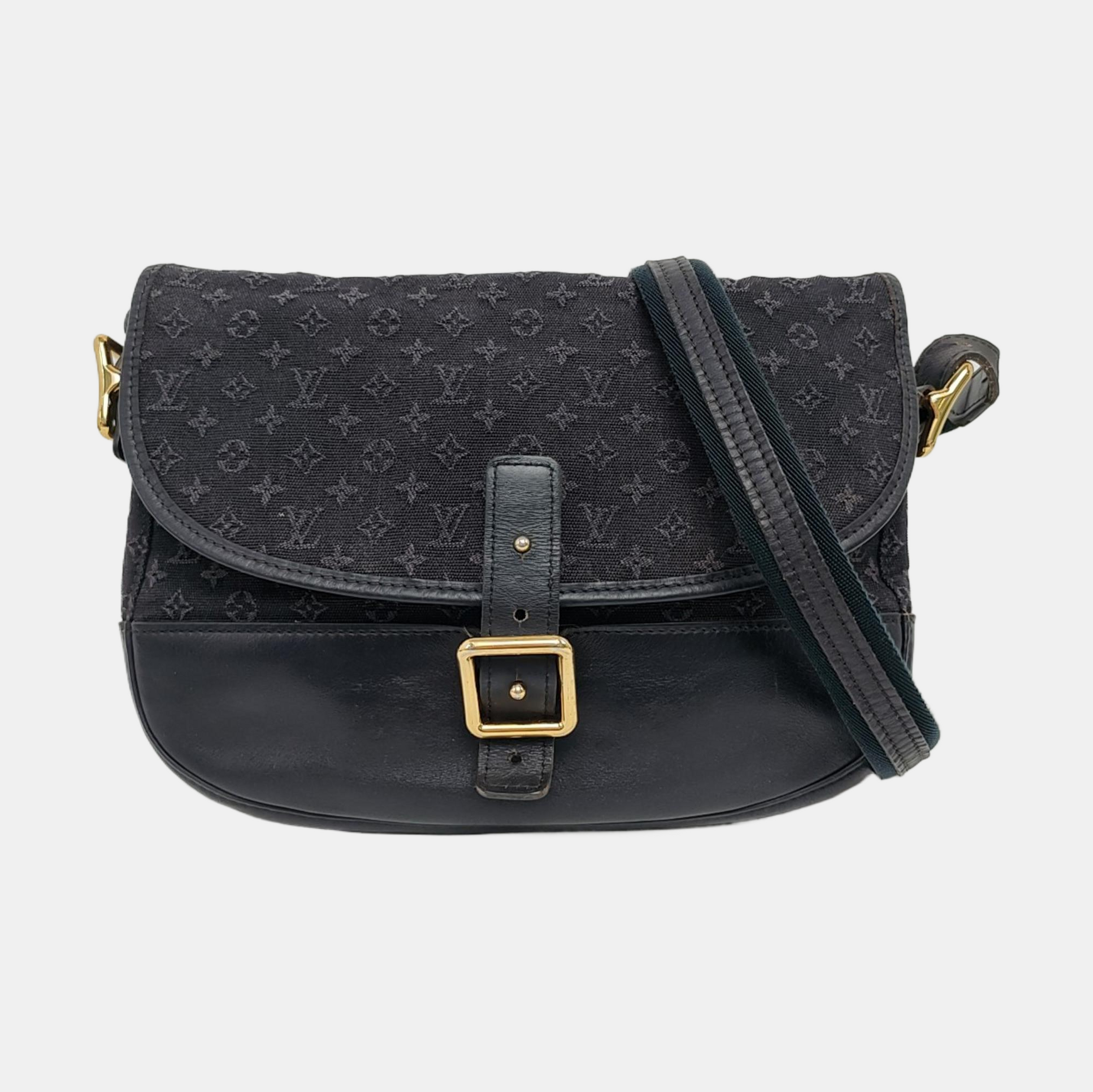 MARJORIE Monogram Canvas Blue