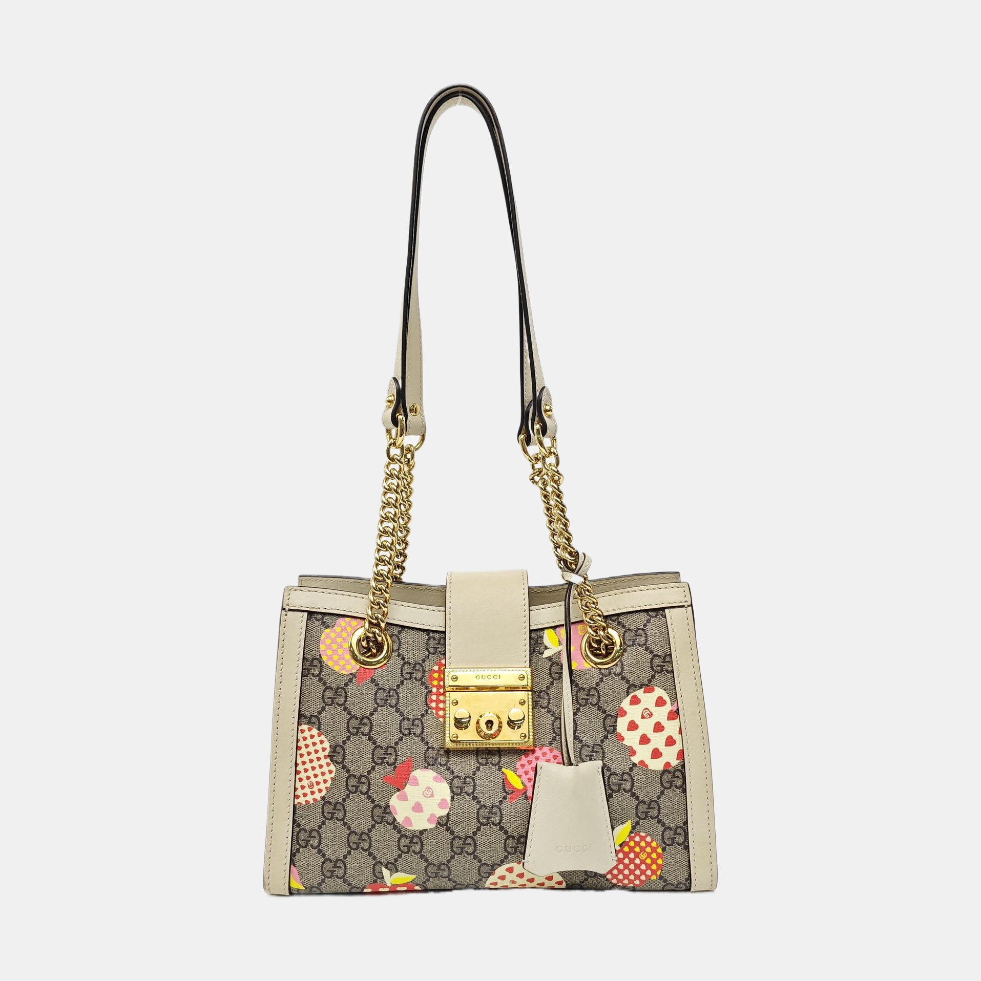 Padlock Small Monogram Coated Canvas Multicolor