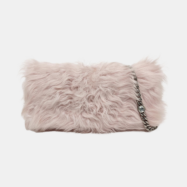 Fabric Shoulder Bag Pink