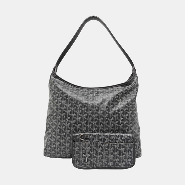 Hobo Coated Canvas Gray