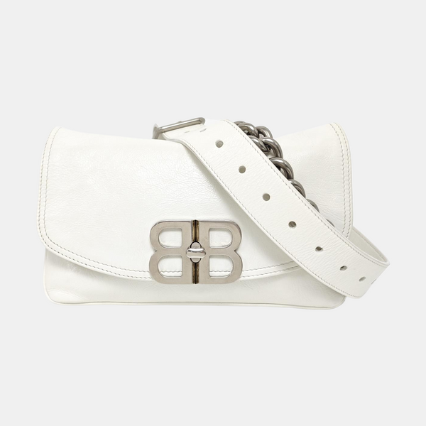BB Small Calfskin White