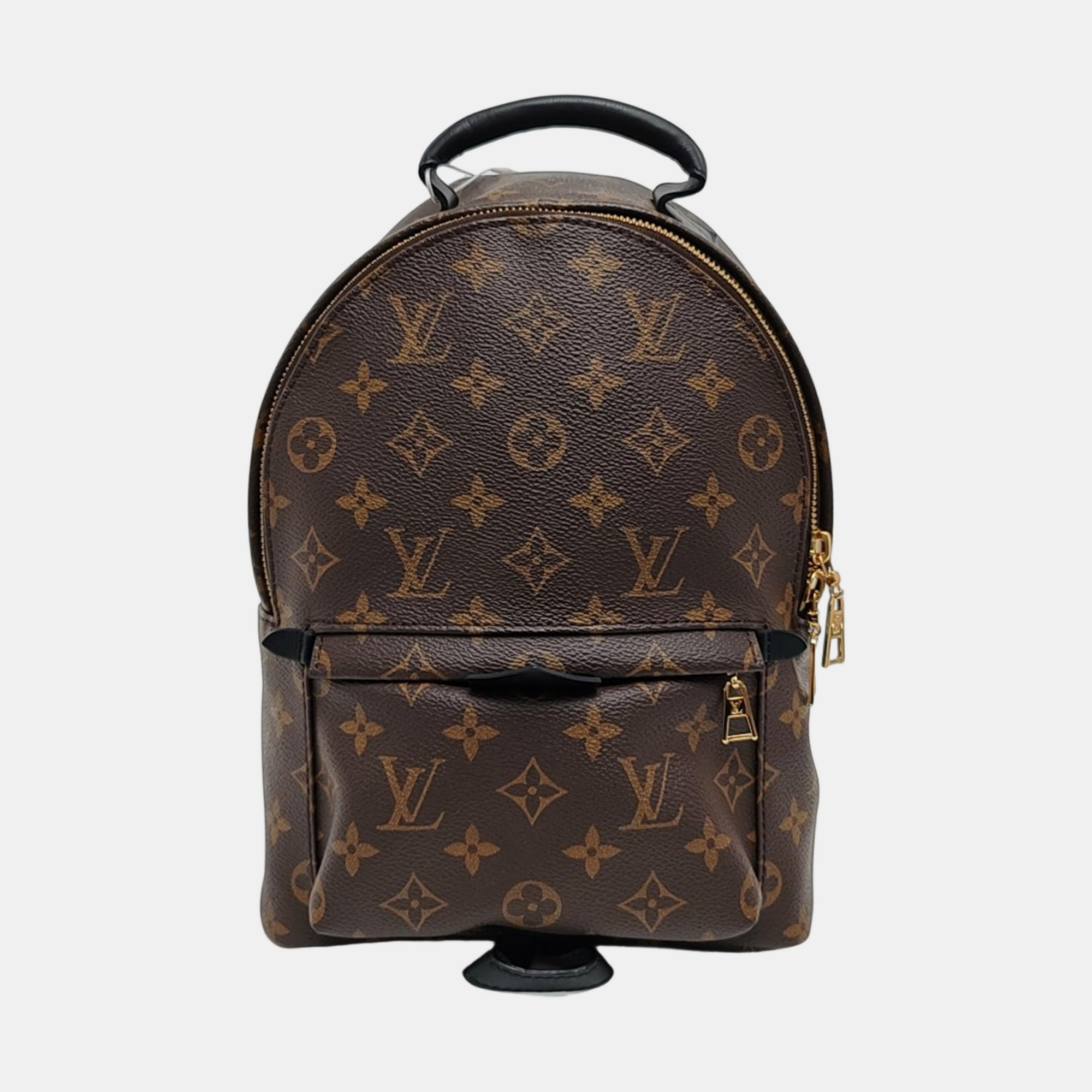PALM SPRINGS PM Monogram Coated Canvas Brown