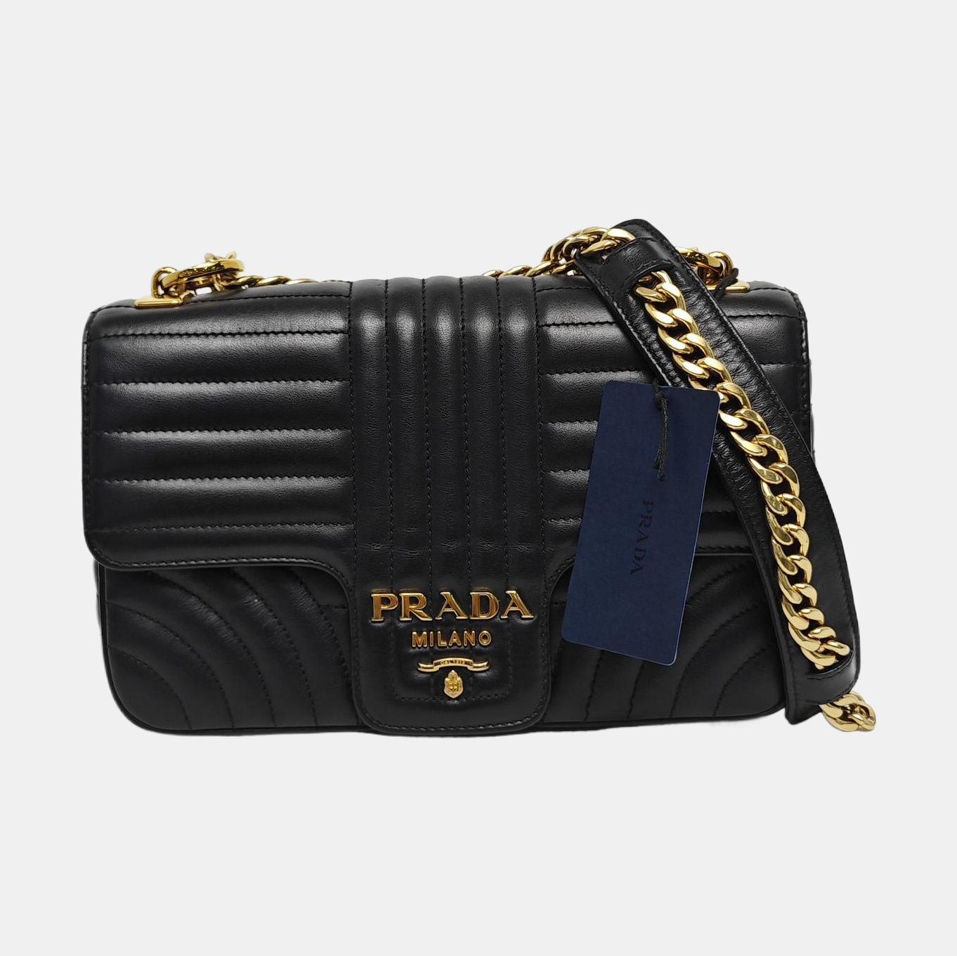 Diagramme Large Calfskin Black
