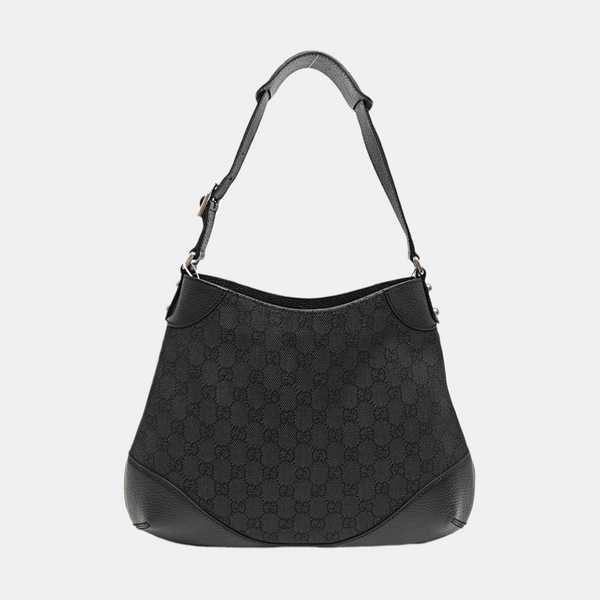 Monogram Canvas Top Handle Bag Black
