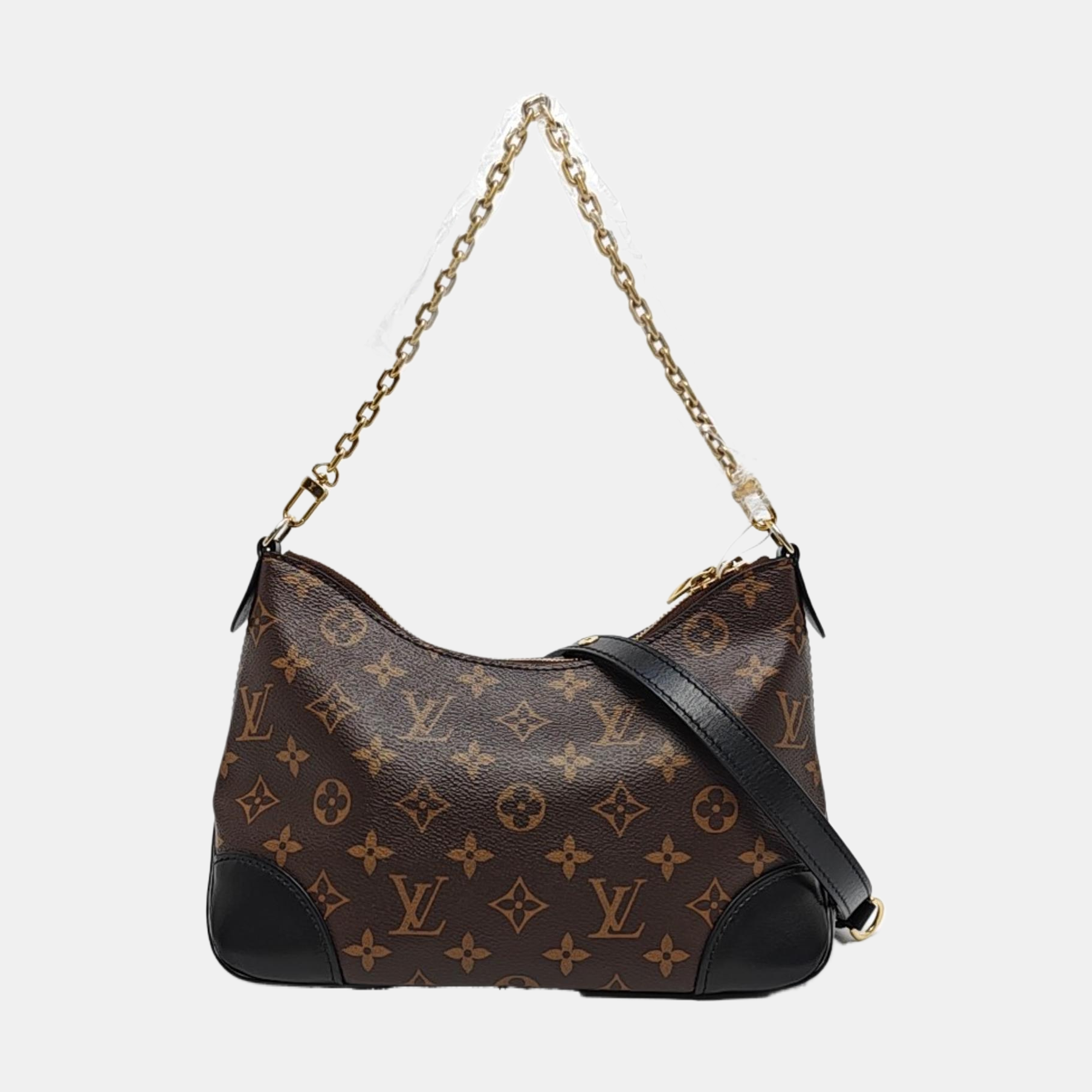 BOULOGNE Monogram Coated Canvas Brown