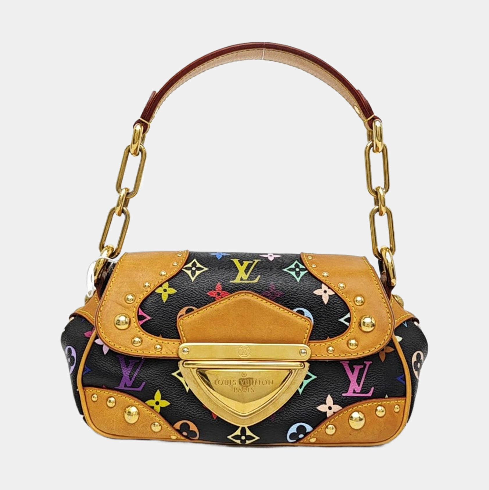 LV × TM MARILYN Monogram Coated Canvas Black