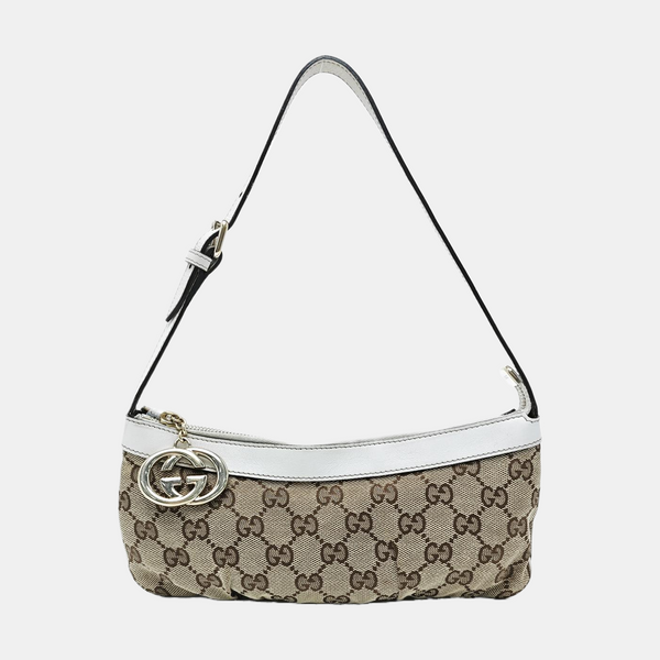 Abbey Monogram Canvas Brown