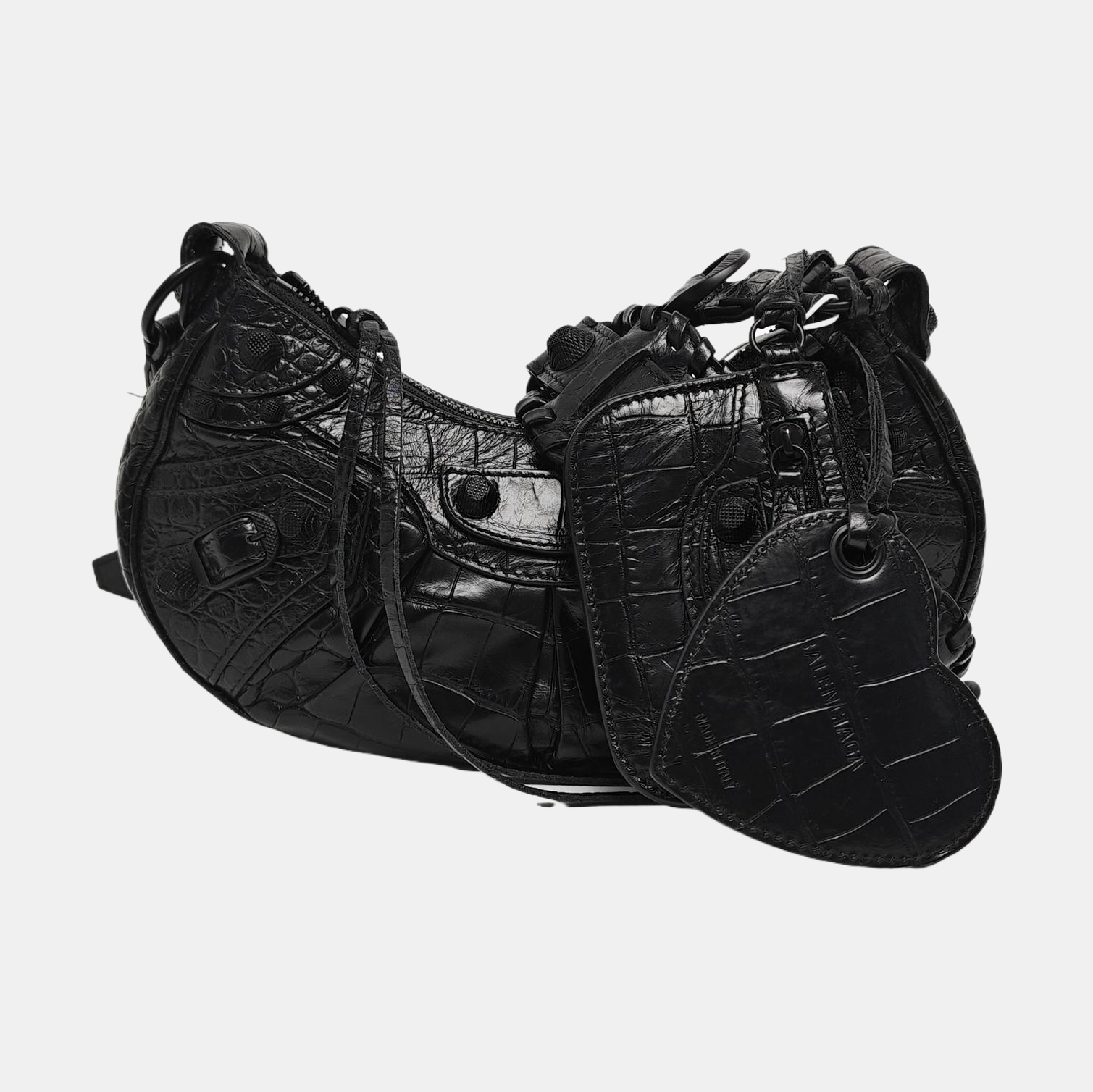 Le Cagole Small Calfskin Black