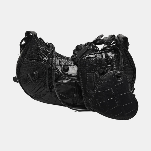 Le Cagole Small Calfskin Black
