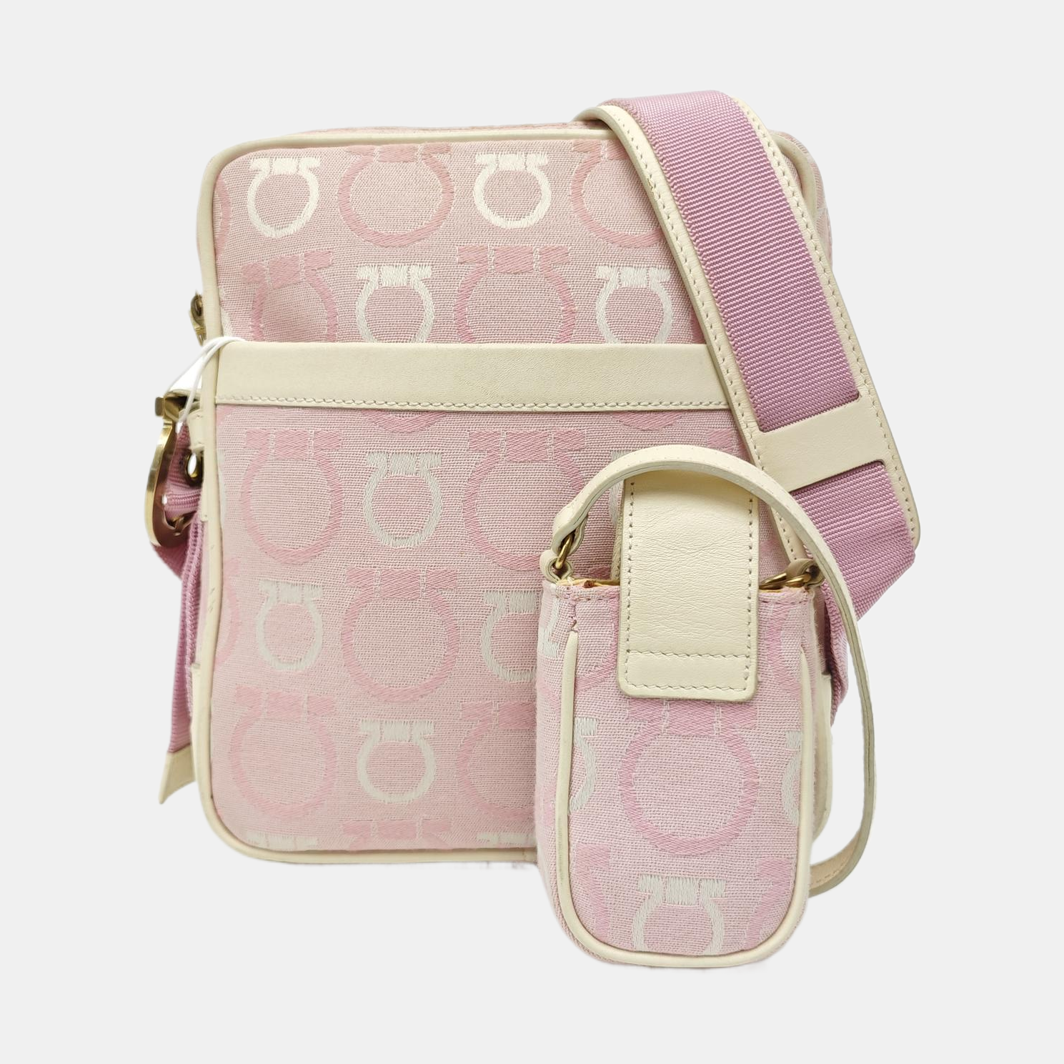 Canvas Shoulder Bag Pink