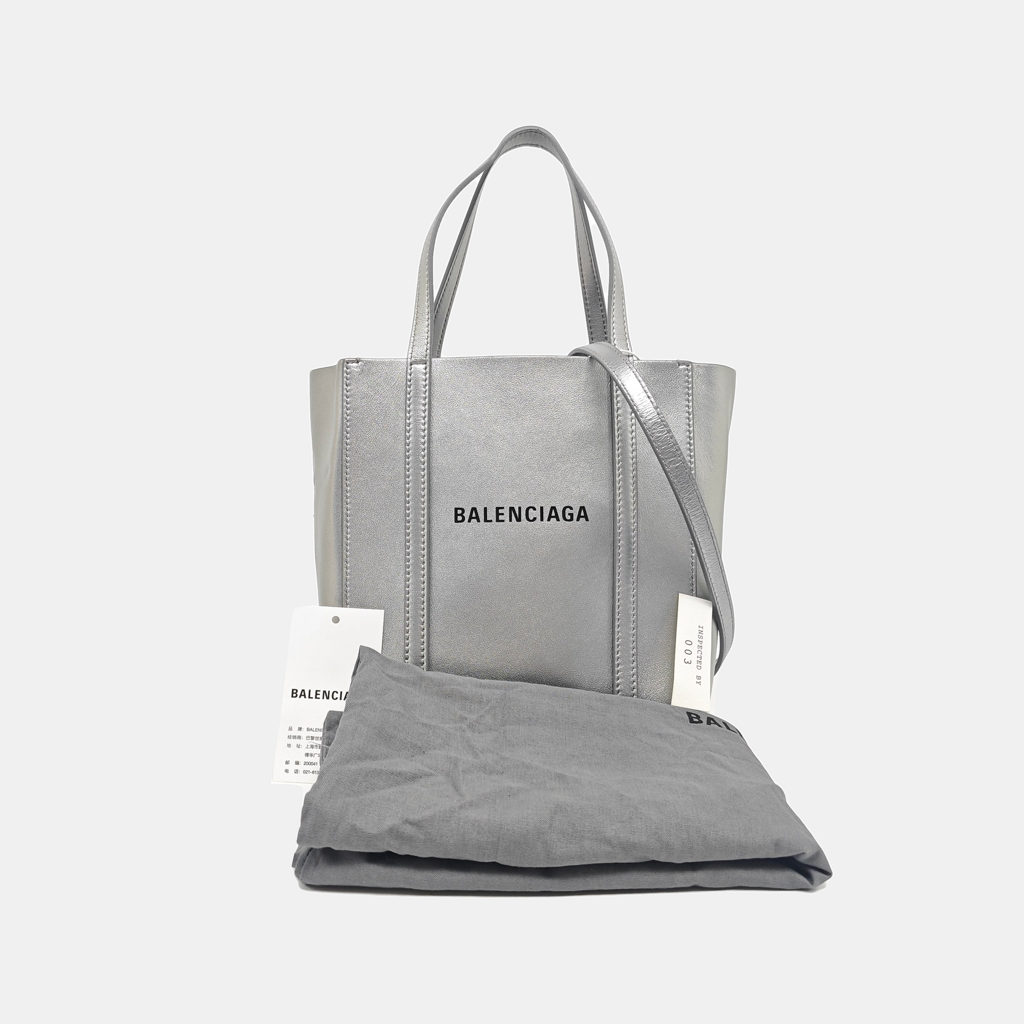 Everyday XXS Calfskin Silver