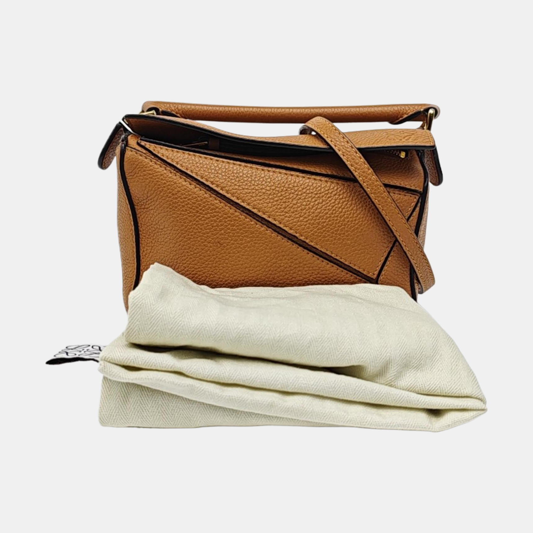 Puzzle Mini Calfskin Brown