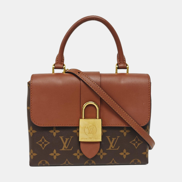 LOCKY BB Monogram Coated Canvas Brown