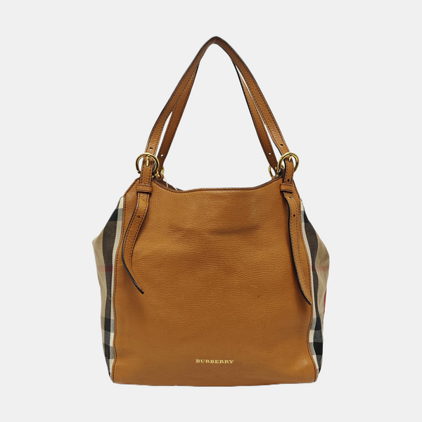 Authenticated pre-owned  Canterbury Calfskin Brown - Tote Bag at Looply