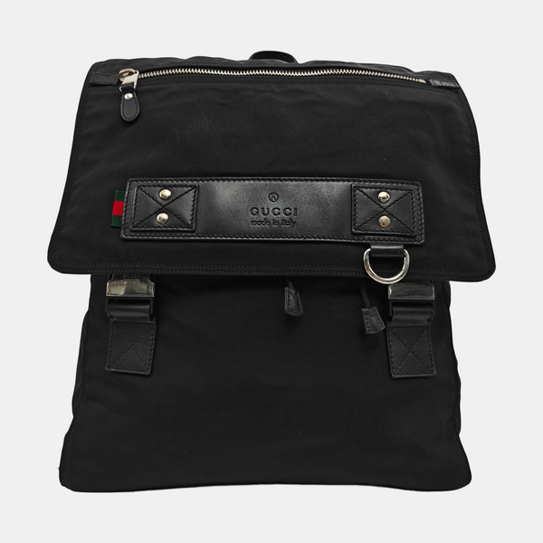 Fabric Backpack Black