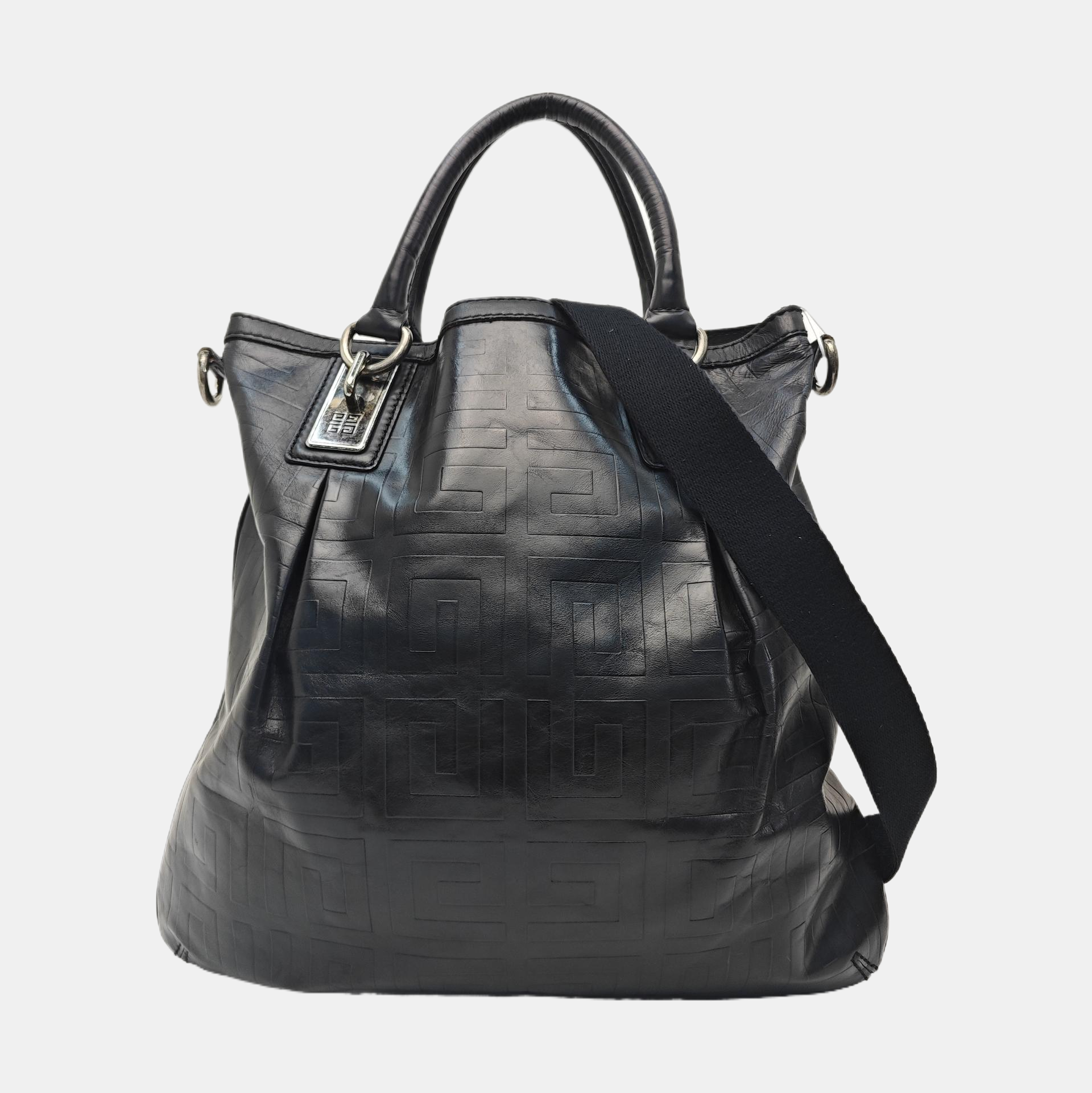 Calfskin Shoulder Bag Black