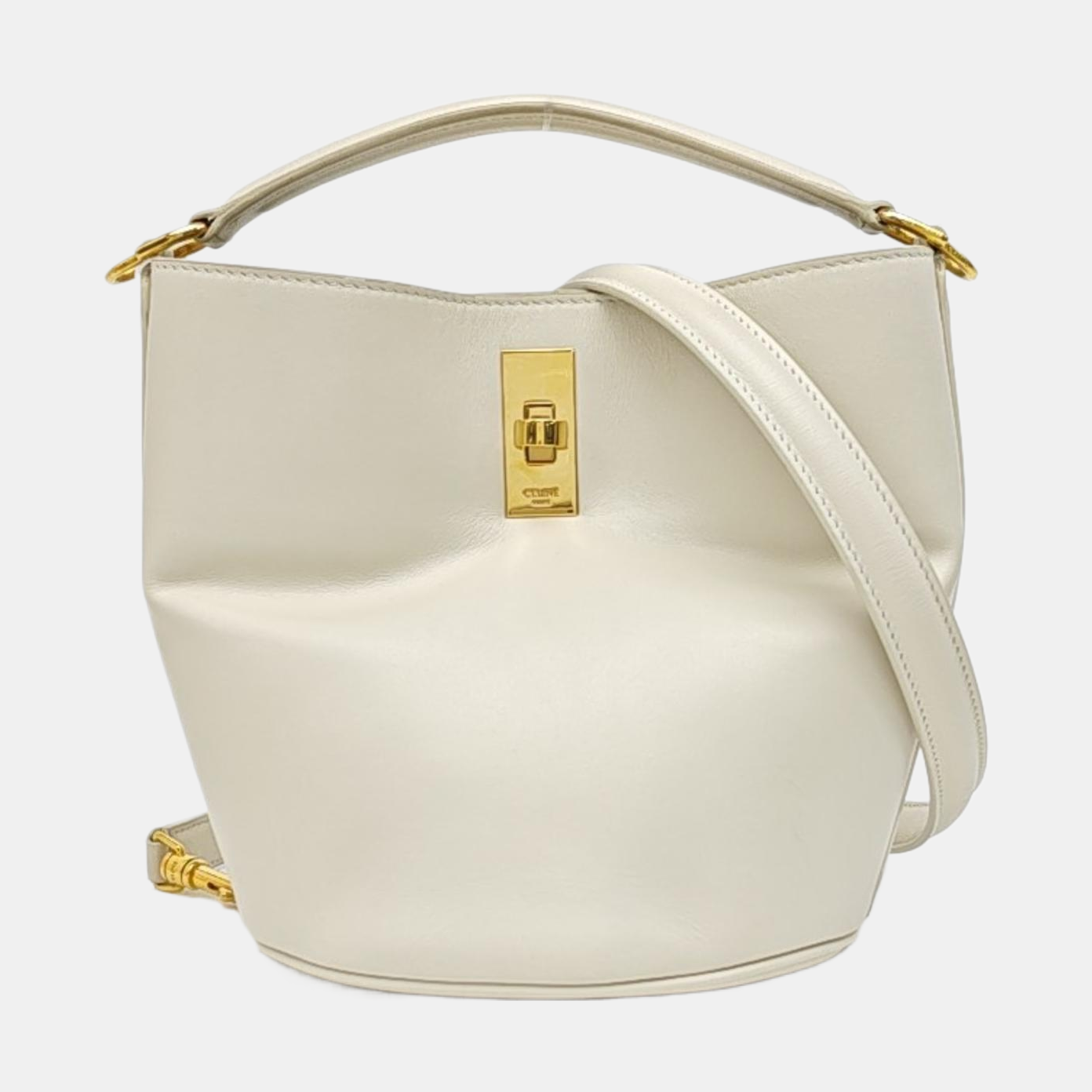 CAMILLE 16 Calfskin White