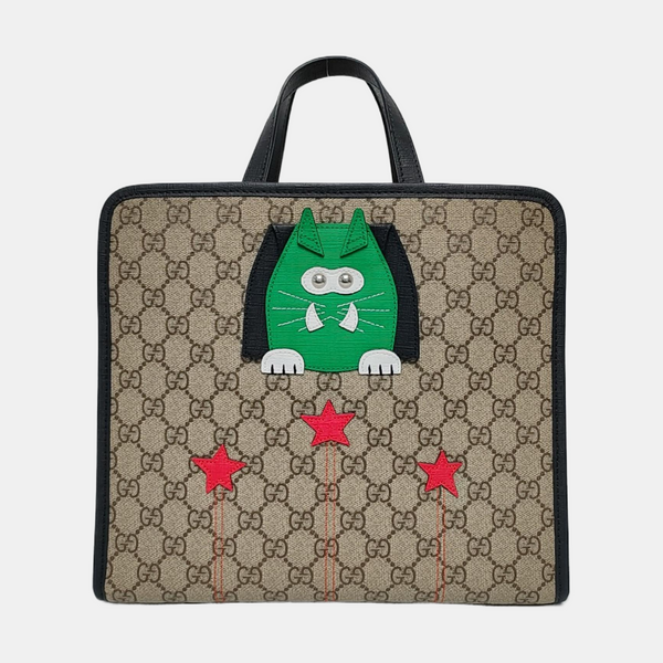 Monogram Coated Canvas Beige