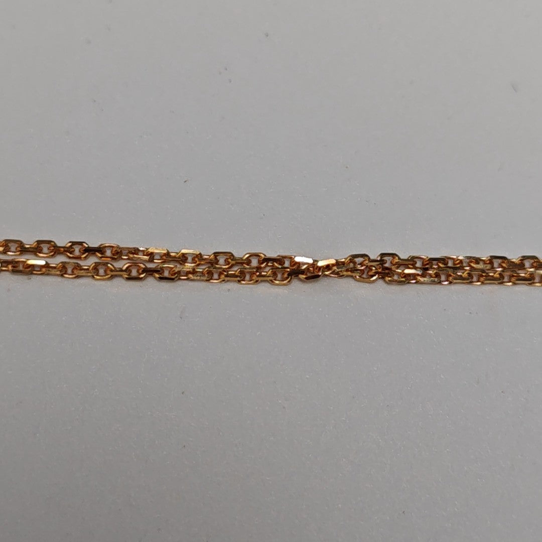 Frivole 18k Gold Rose Gold Necklace