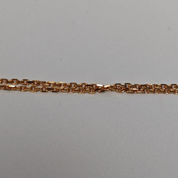 Frivole 18k Gold Rose Gold Necklace