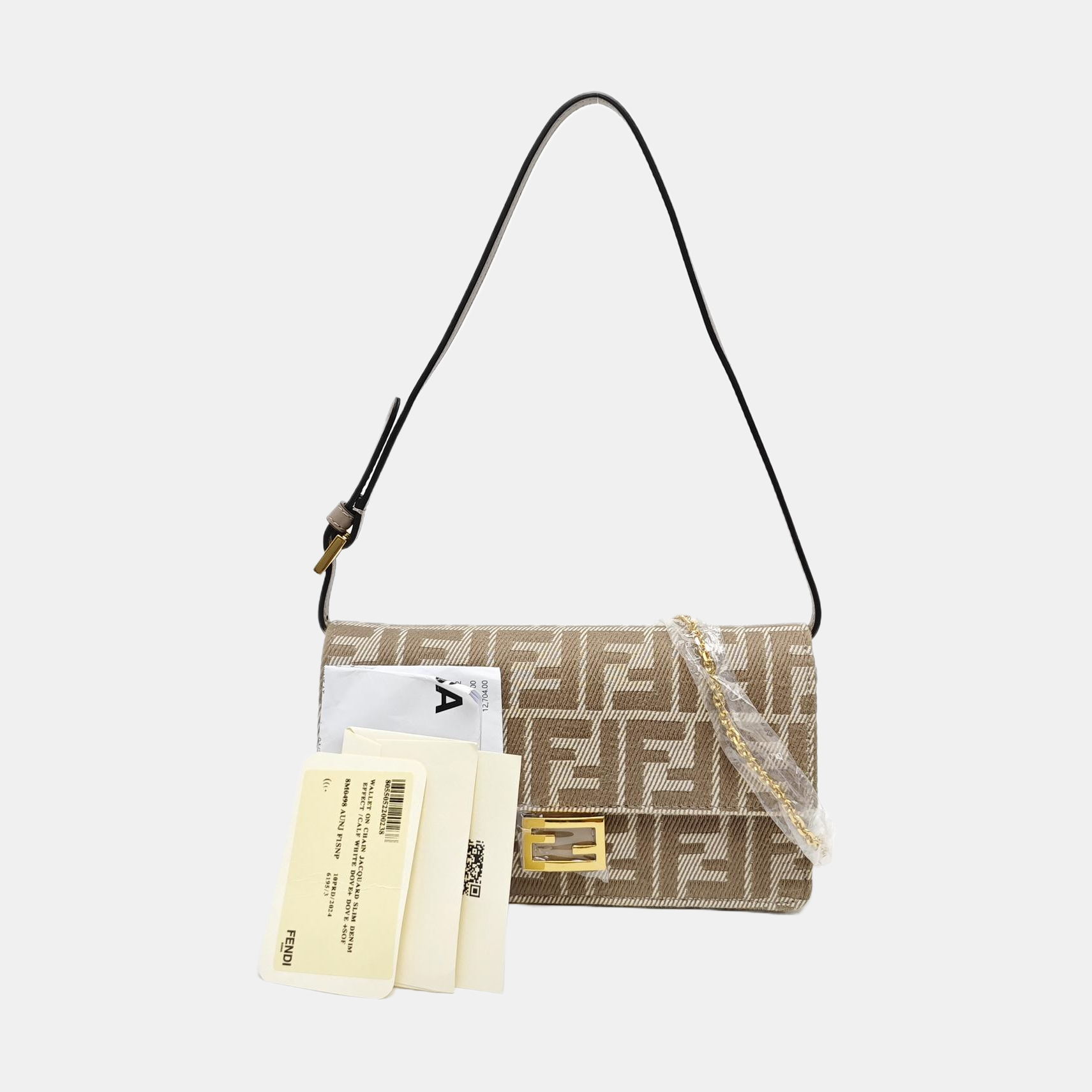 Baguette Mini Canvas Beige