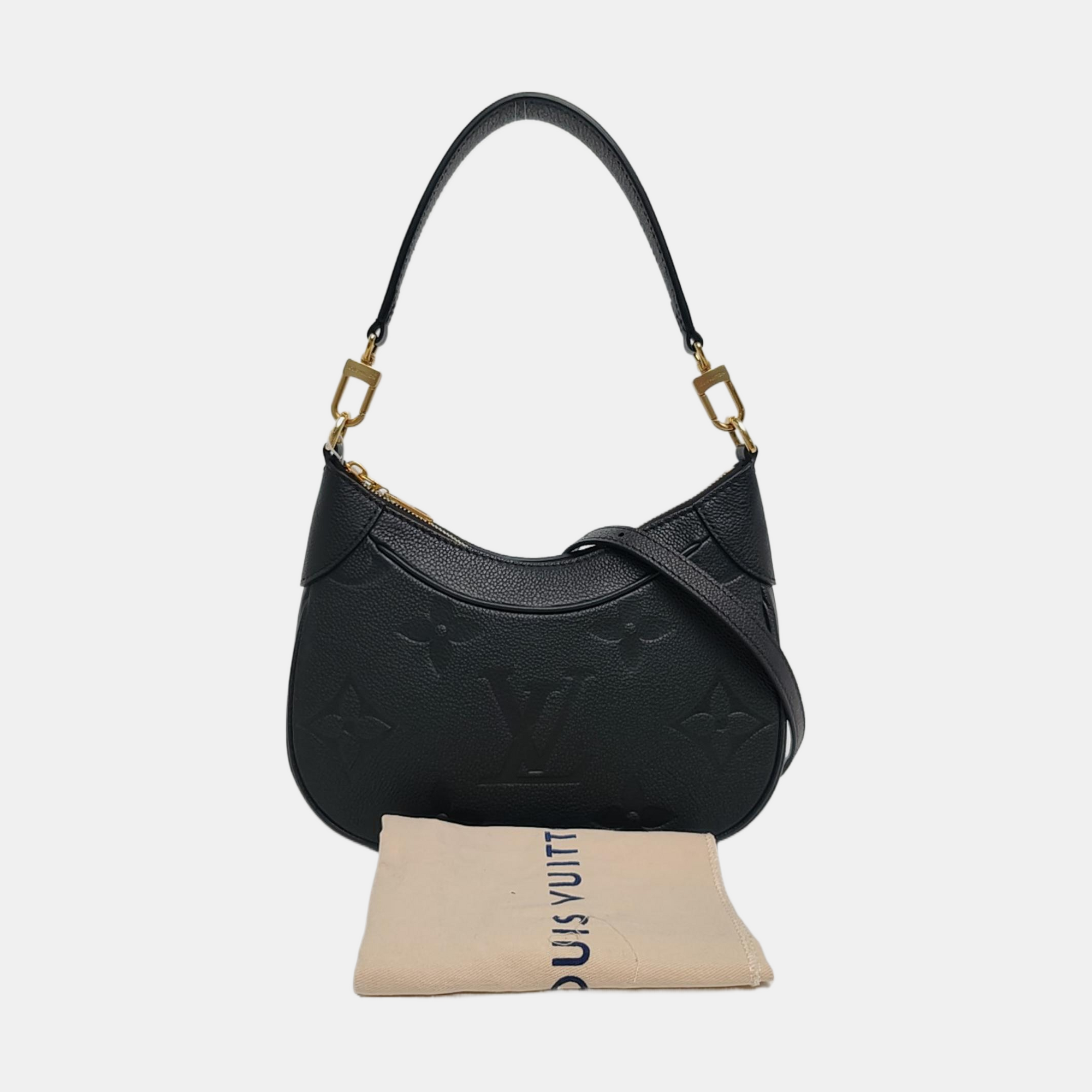 BAGATELLE Monogram Calfskin Black