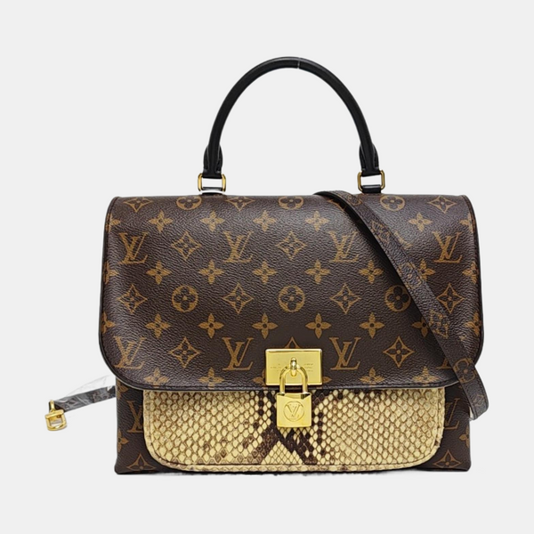 MARIGNAN Monogram Coated Canvas Brown