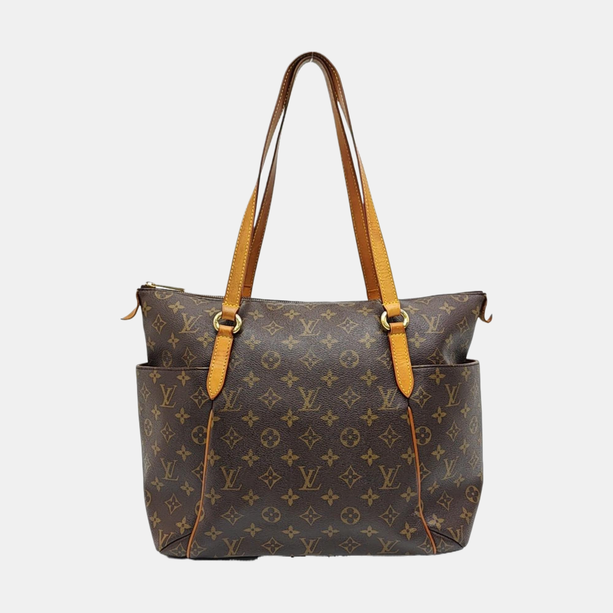 TOTALLY Monogram Coated Canvas Brown