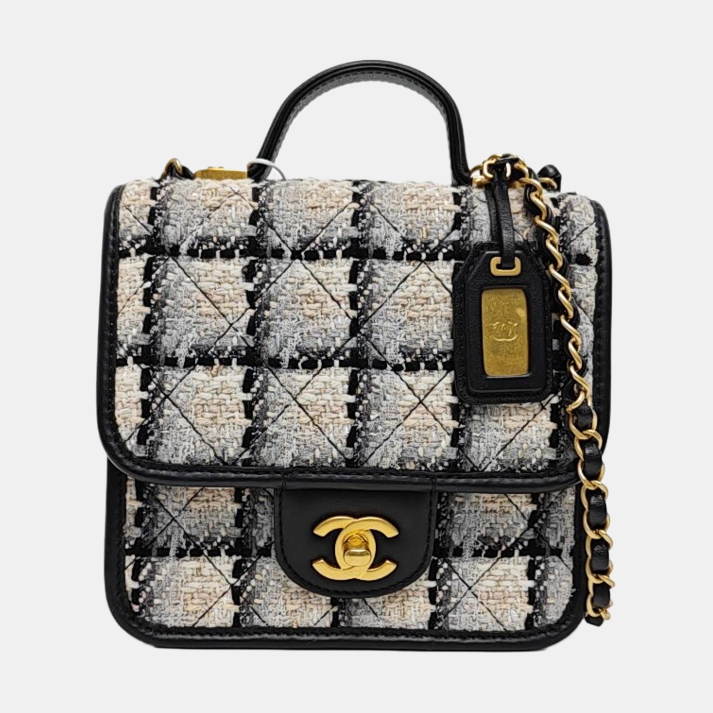 Quilted Wool Small Multicolor