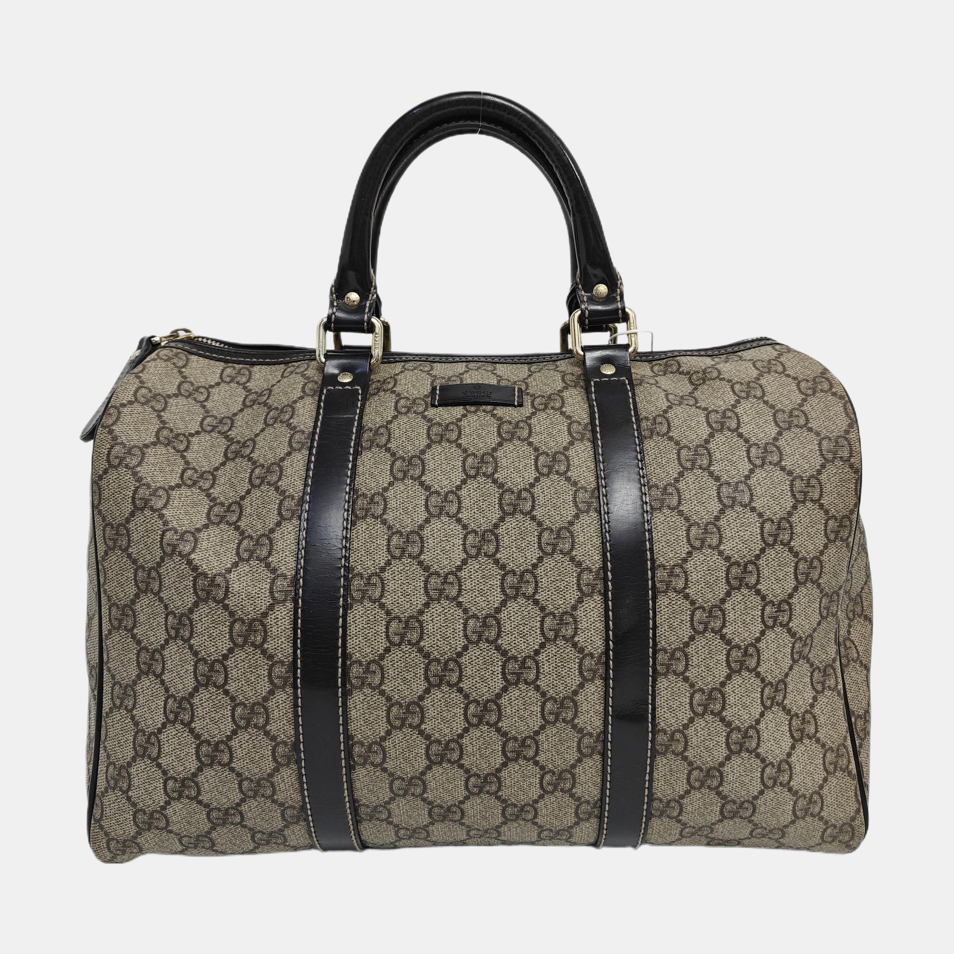 Joy Monogram Coated Canvas Beige