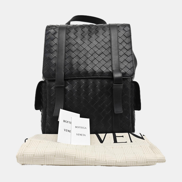 Calfskin Backpack Black