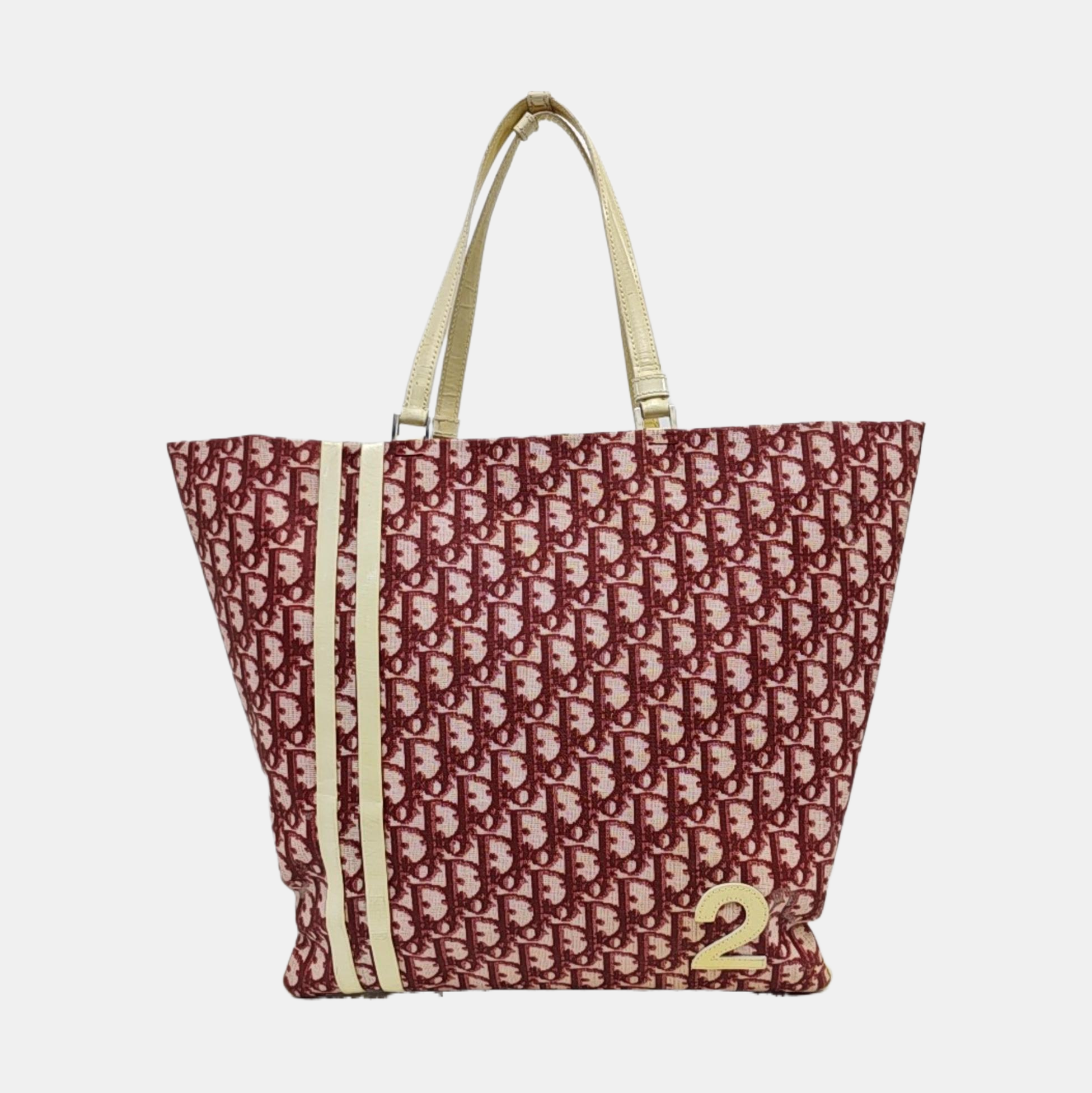 Oblique Coated Canvas Red