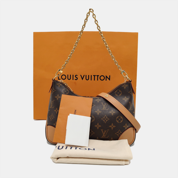 BOULOGNE Monogram Coated Canvas Brown