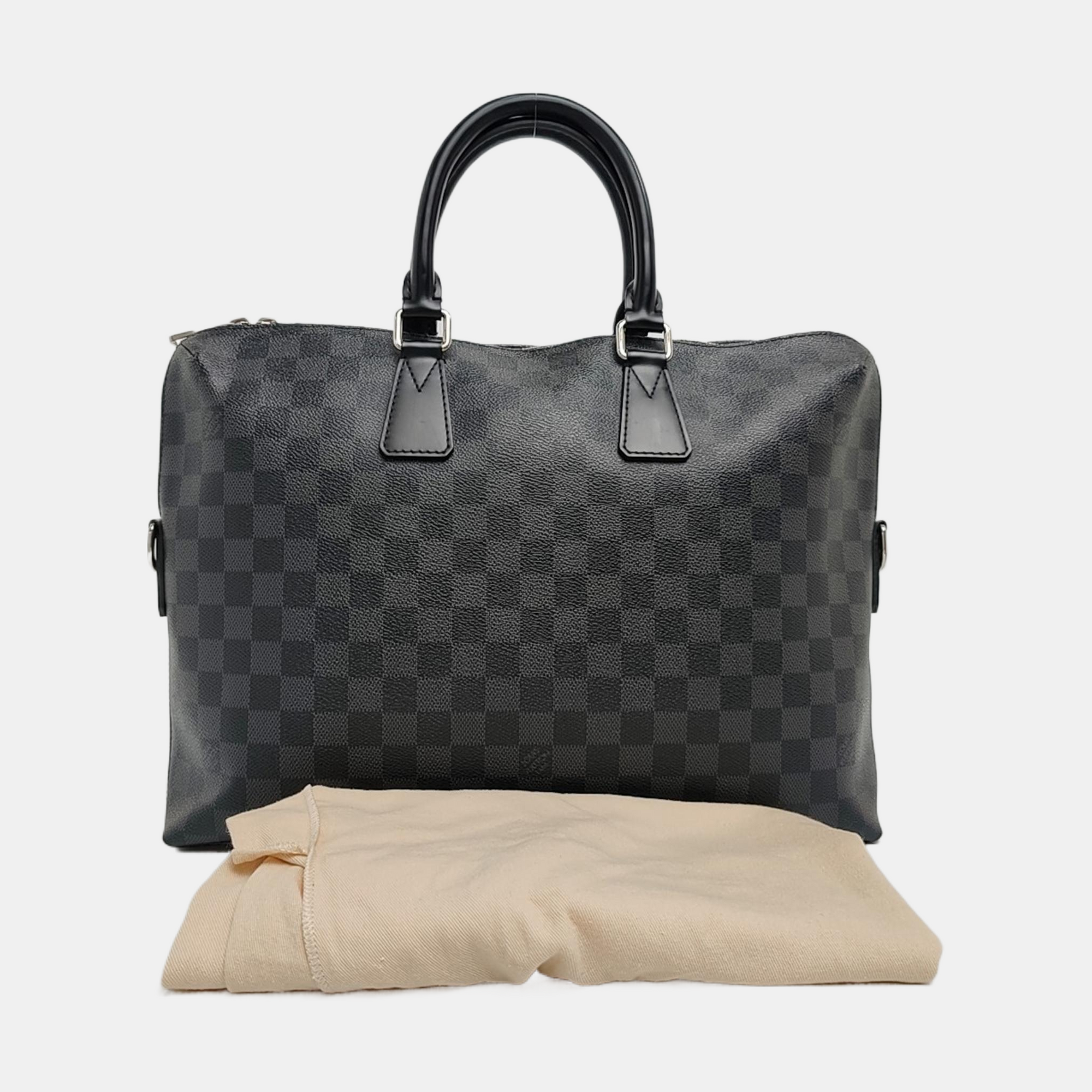 PORTE-DOCUMENTS Damier Graphite Coated Canvas Gray