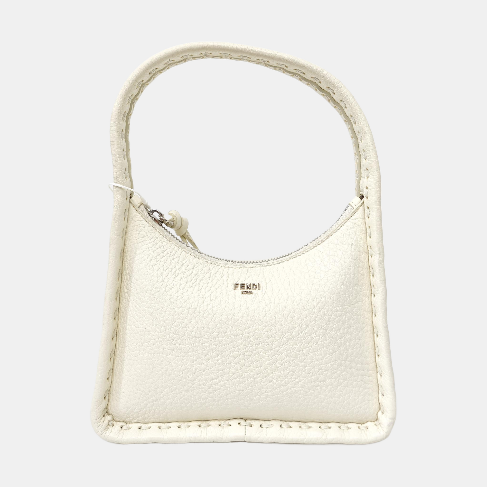 Fendessence Mini Calfskin White