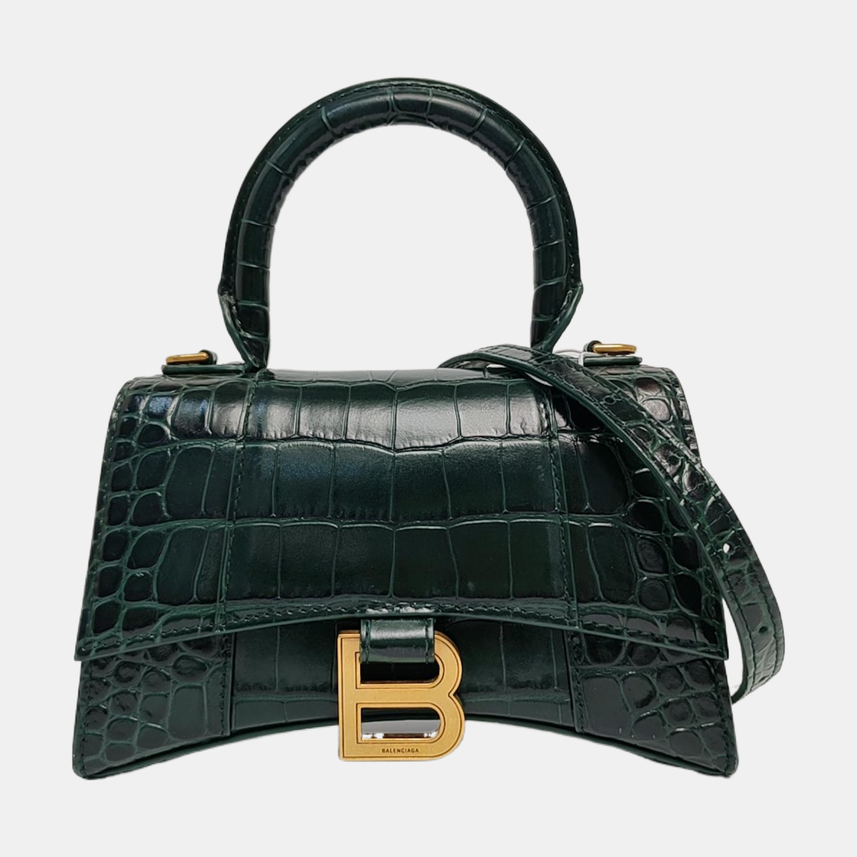 Hourglass XS Calfskin Green