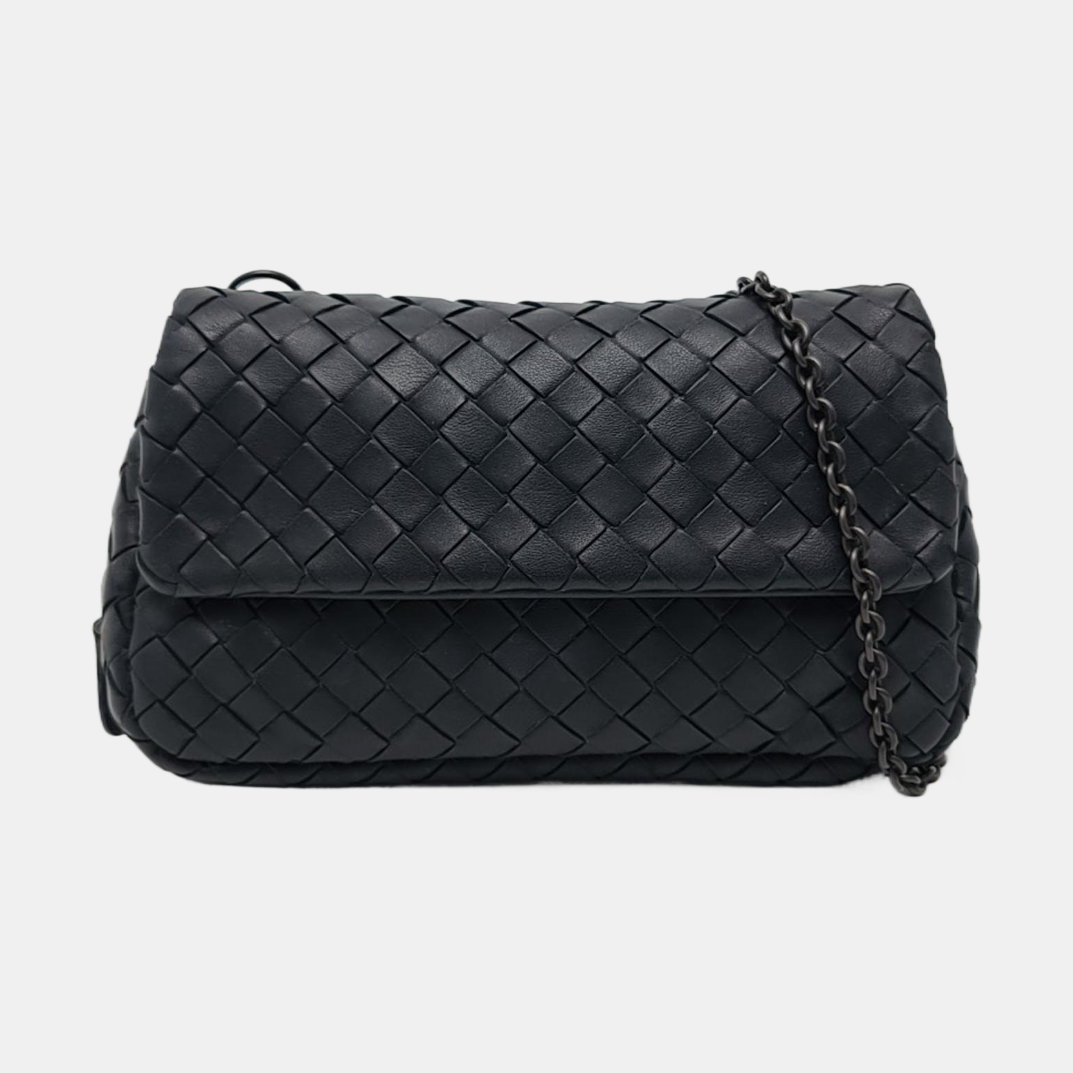 Messenger Mini Lambskin Black