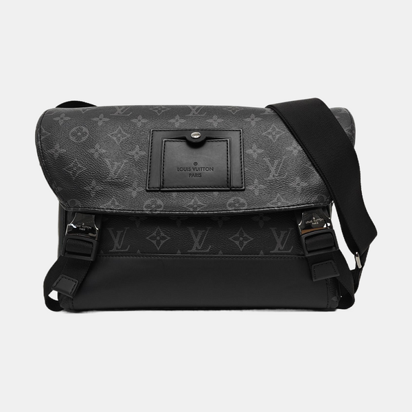 VOYAGER PM Monogram Coated Canvas Black