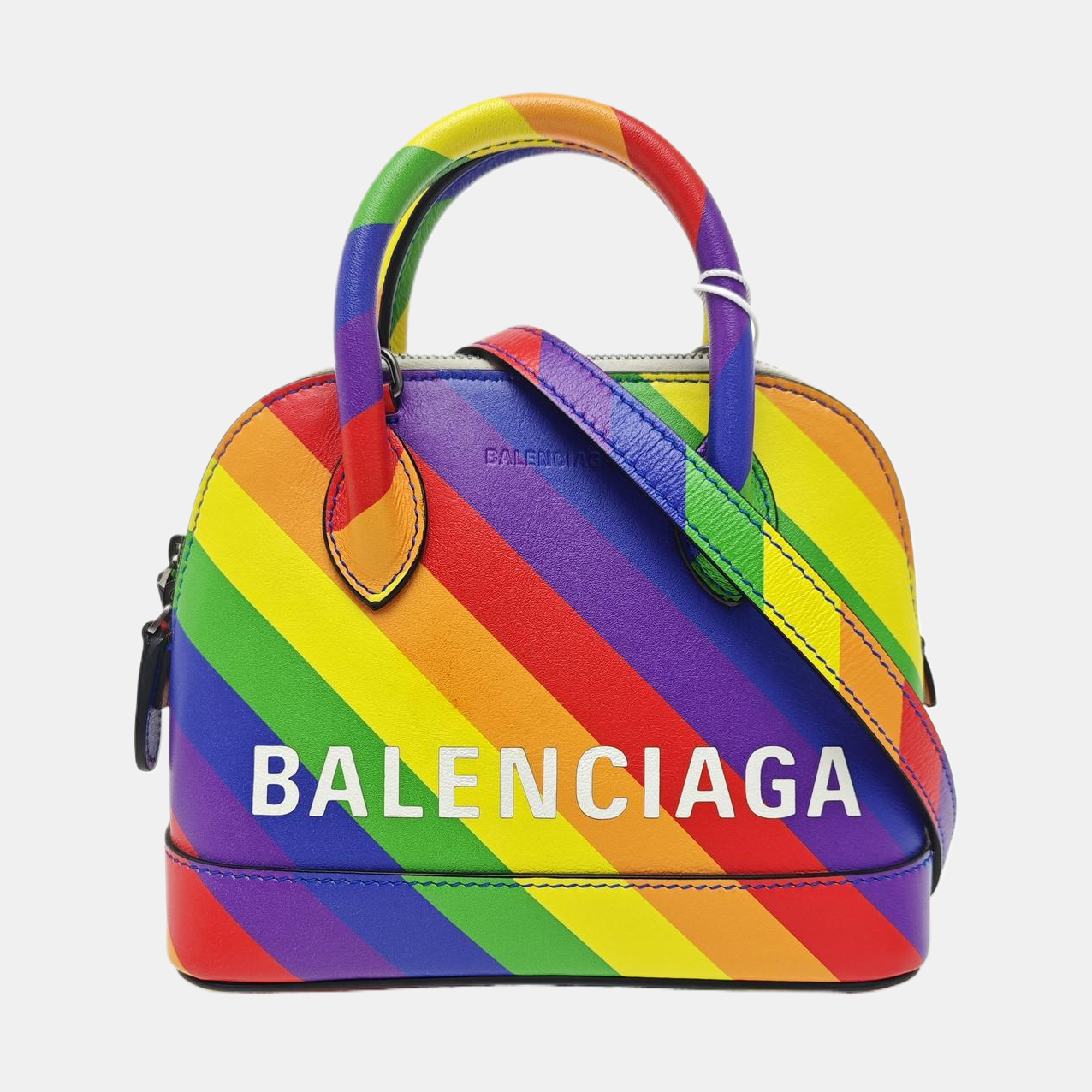 Top Handle Calfskin Multicolor