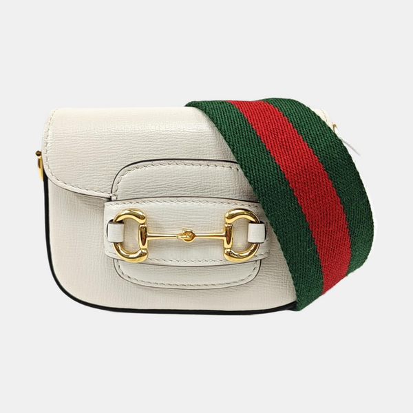 Horsebit 1955 Mini Calfskin White