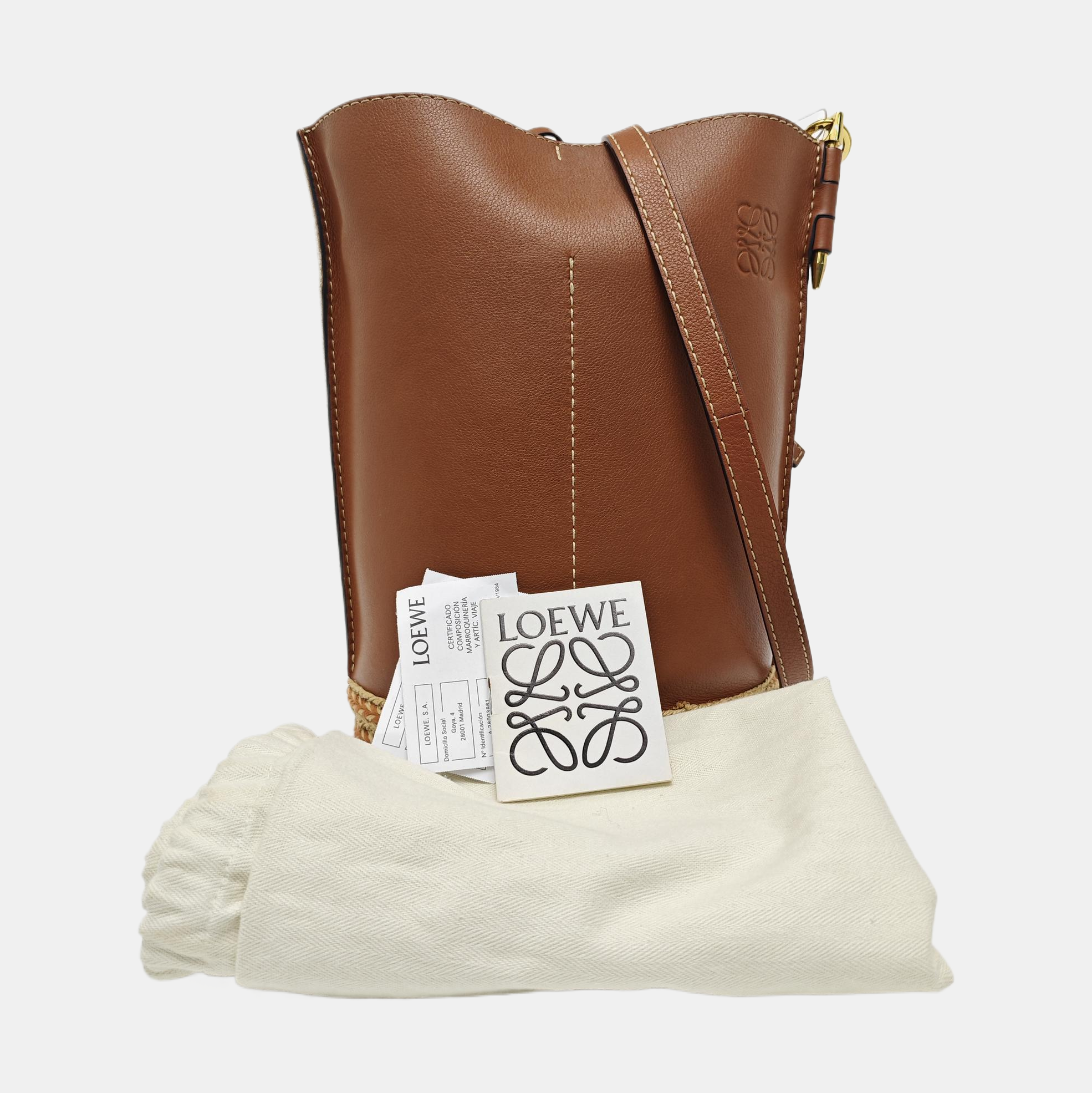 Gate Mini Calfskin Brown