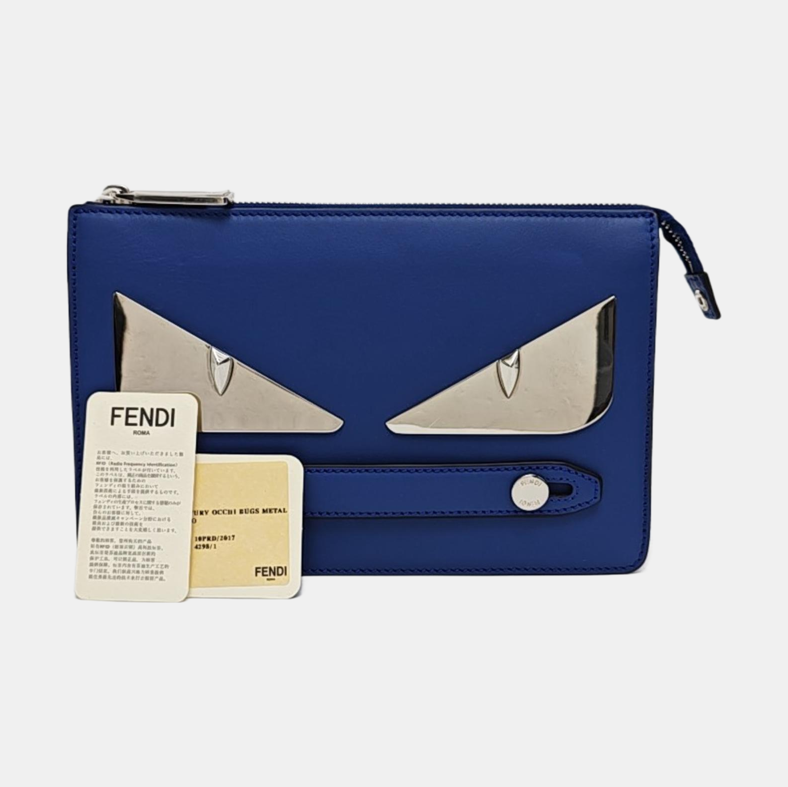 Monster Calfskin Blue