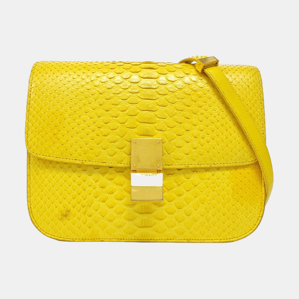 CLASSIC BOX Medium Python Yellow