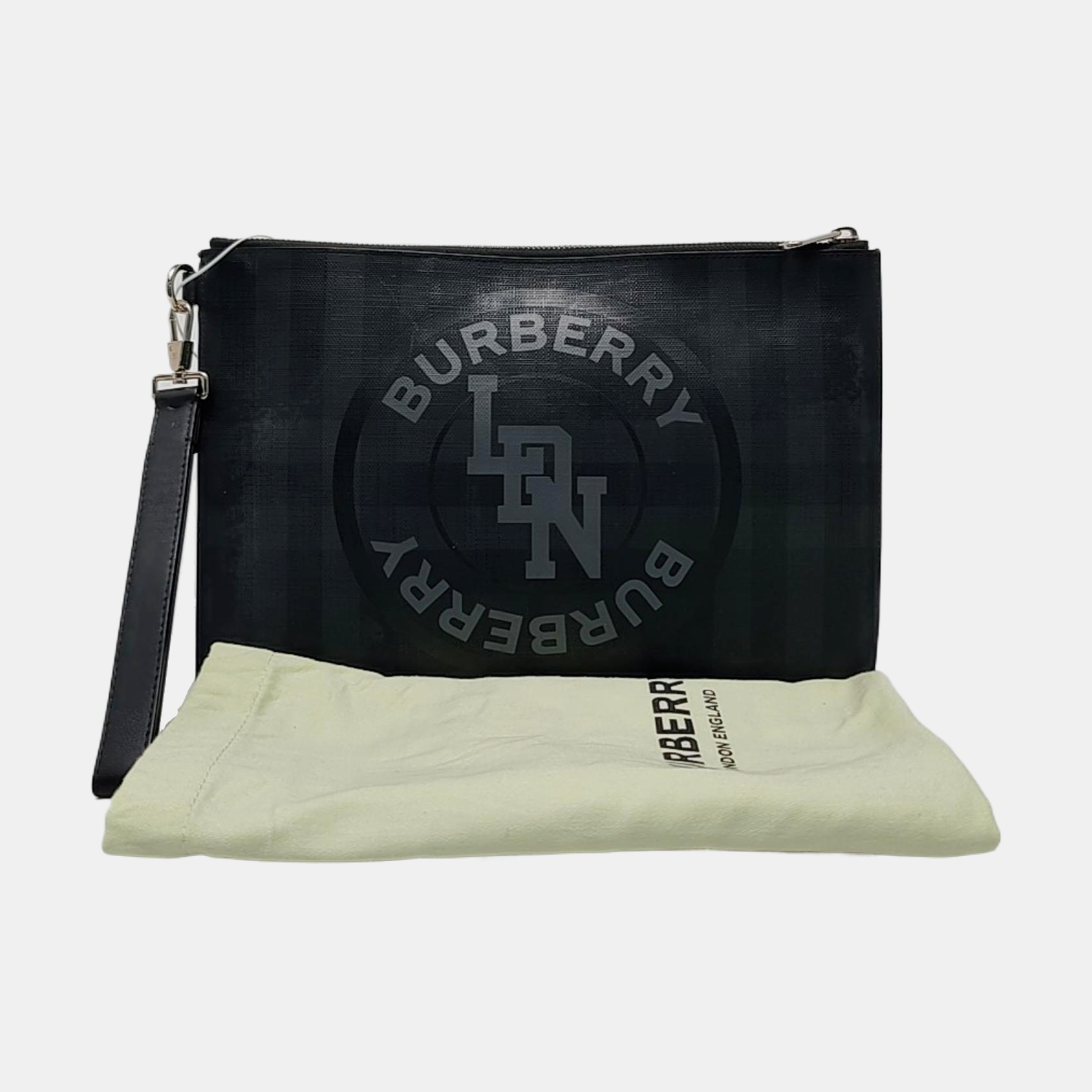 London Coated Canvas Gray
