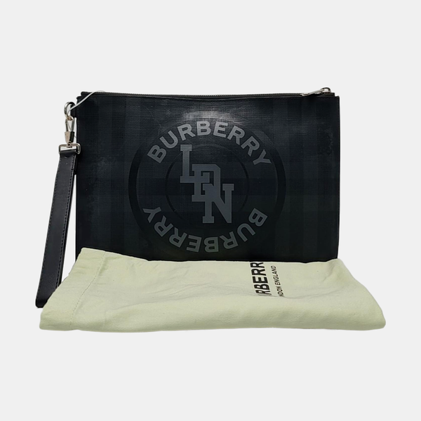 London Coated Canvas Gray