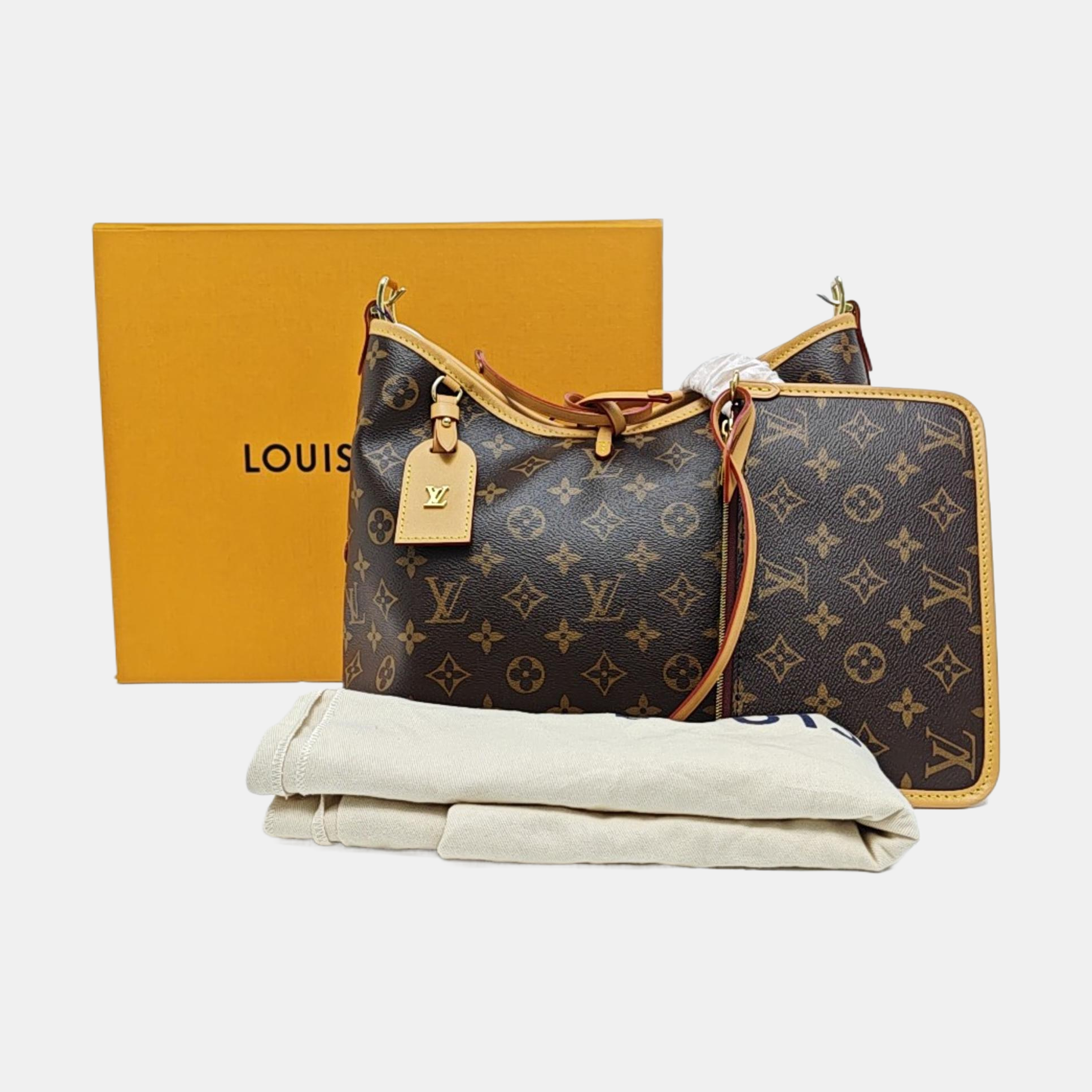 CARRYALL PM Monogram Coated Canvas Brown