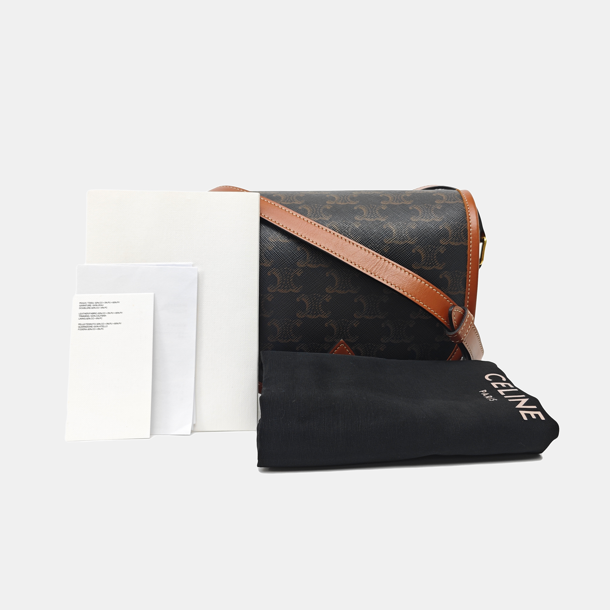 FOLCO Medium Coated Canvas Brown